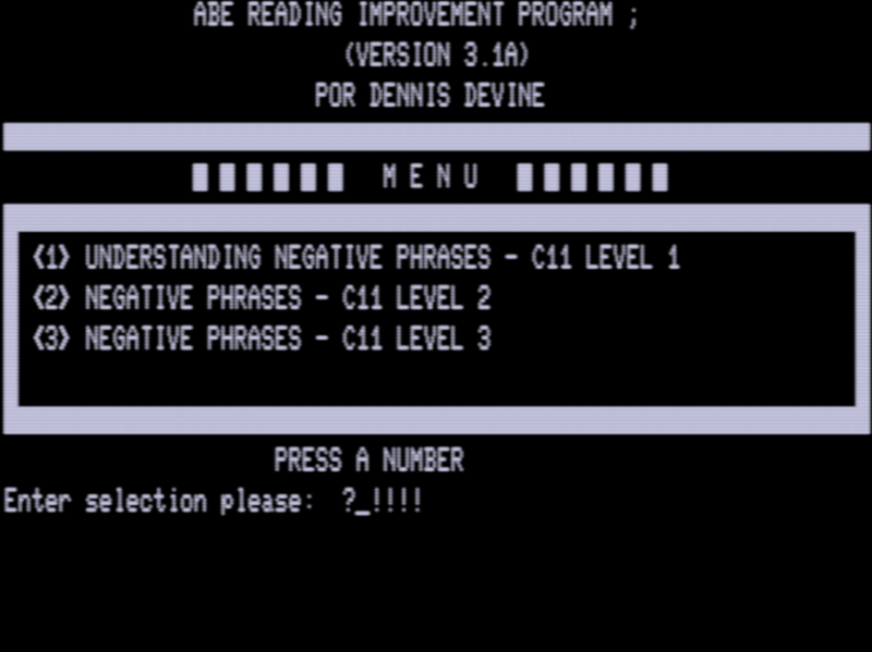 Screen shot